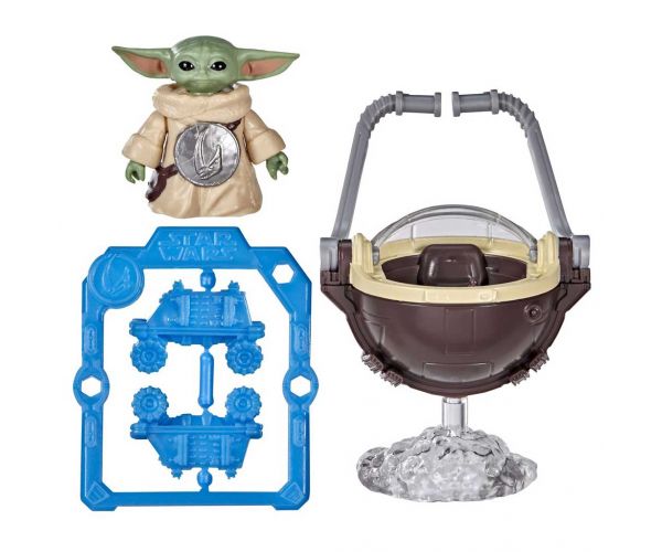 Star Wars: ActionVerse 11cm-es Grogu figura kiegészítőkkel - Hasbro