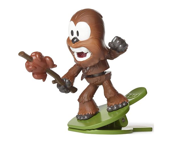 Star Wars Battle Bobblers Porgs vs Chewie csipeszes figura - Hasbro