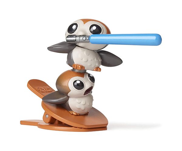 Star Wars Battle Bobblers Porgs vs Chewie csipeszes figura - Hasbro