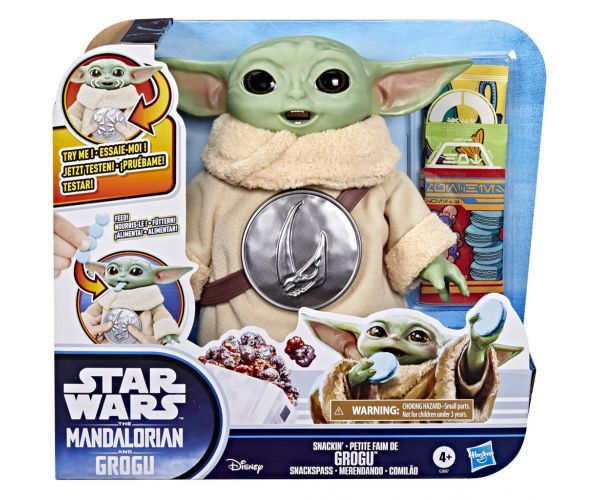Star Wars: Snackin’ Grogu interaktív játékfigura – Hasbro