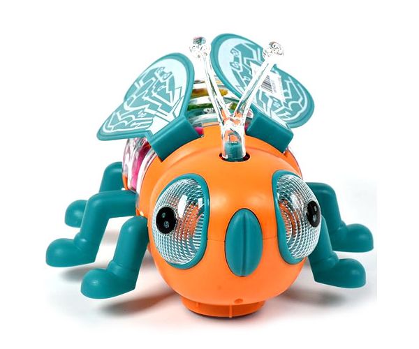 Bee a boldog méhecske fénnyel és mozgó funkcióval 17cm