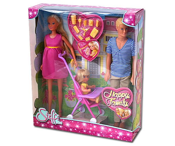 Steffi Love: Boldog család babaszett - Simba Toys