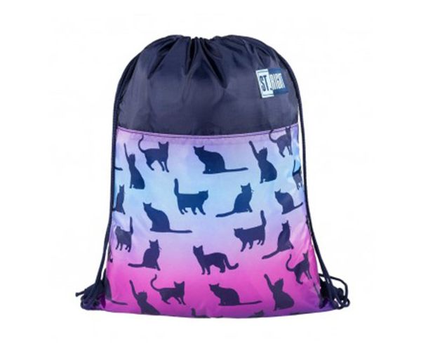 St.Right Night Cats tornazsák, sportzsák 43x34cm