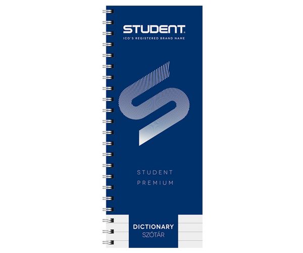 Student Prémium spirál szótárfüzet