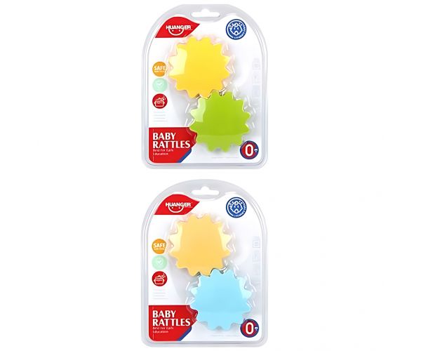 Sun Baby: Fogaskerék bébi csörgő kétféle változatban