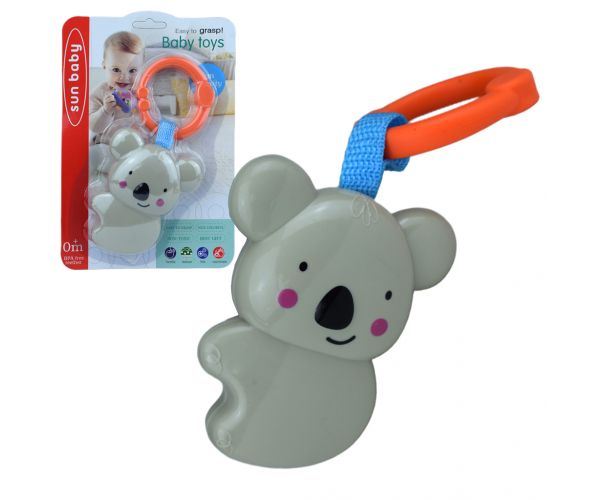 Sun Baby: Vidám koala BPA mentes bébi csörgő