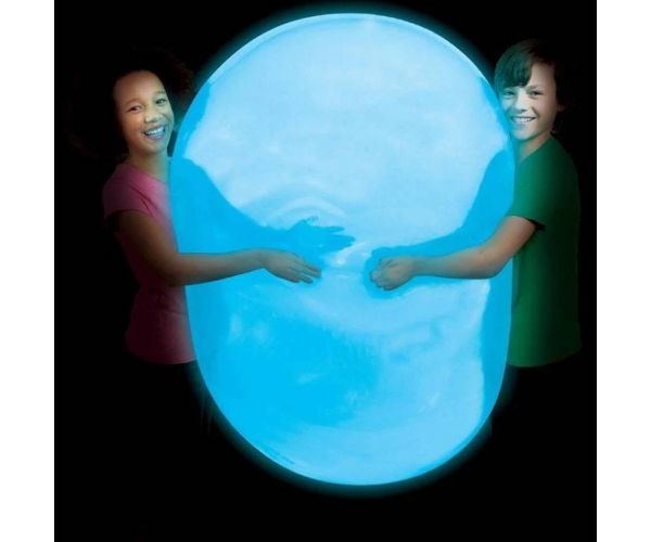 Super Glo Wubble világító buboréklabda kék színben 75cm