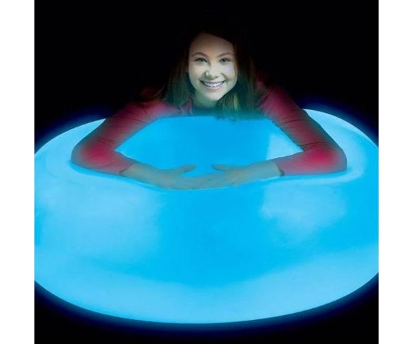 Super Glo Wubble világító buboréklabda kék színben 75cm