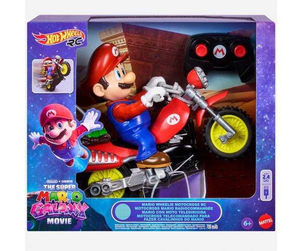 Super Mario Galaxis: A film RC távirányítós motor - Mattel