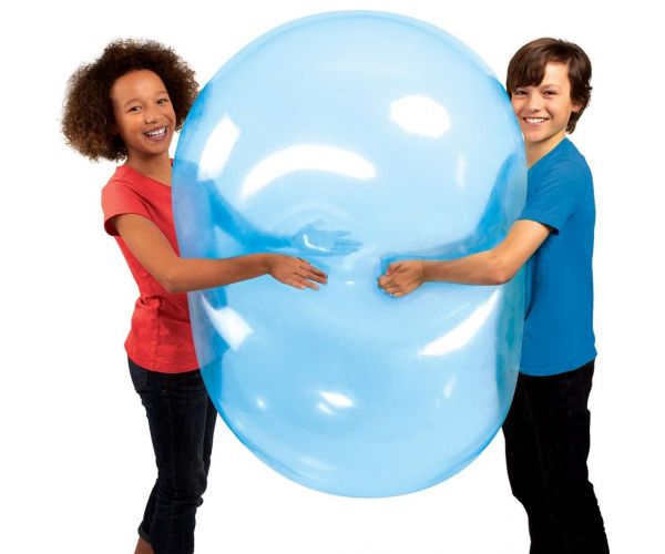 Super Wubble buboréklabda kék színben 75cm