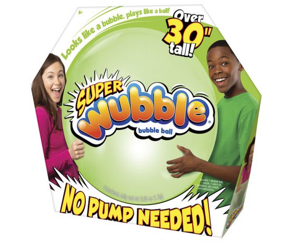 Super Wubble buboréklabda zöld színben 75cm