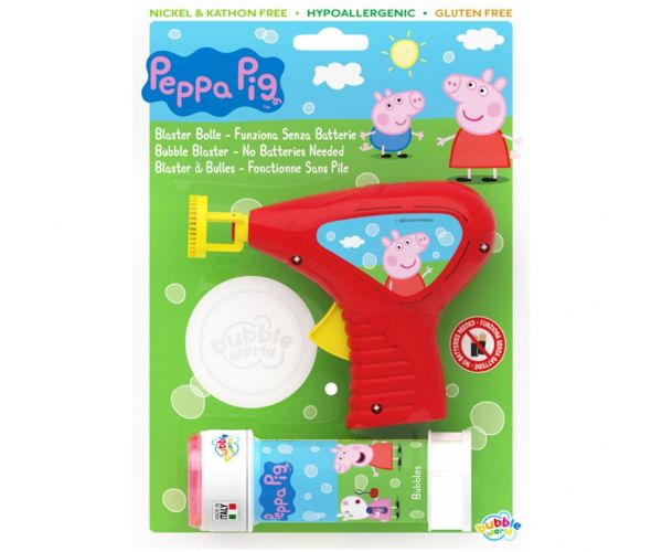 Peppa malac buborékfújó pisztoly szett