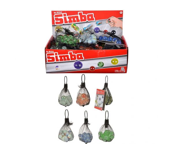 Üveggolyó szett 21db-os többféle változatban - Simba Toys