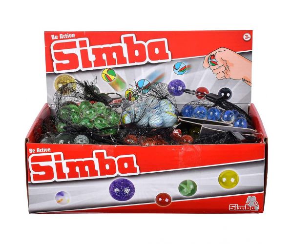 Üveggolyó szett 21db-os többféle változatban - Simba Toys