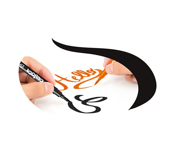 Super Brush Ecsetvégű filctoll szett 10db-os - Carioca