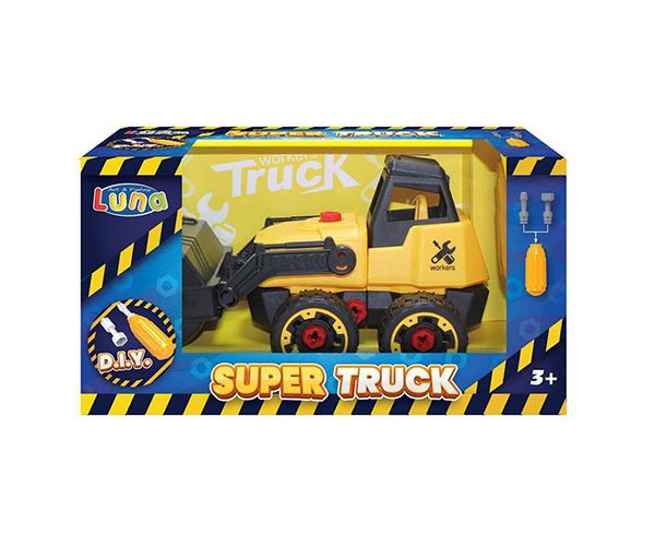 Super Truck homlokrakódó csavarhúzóval