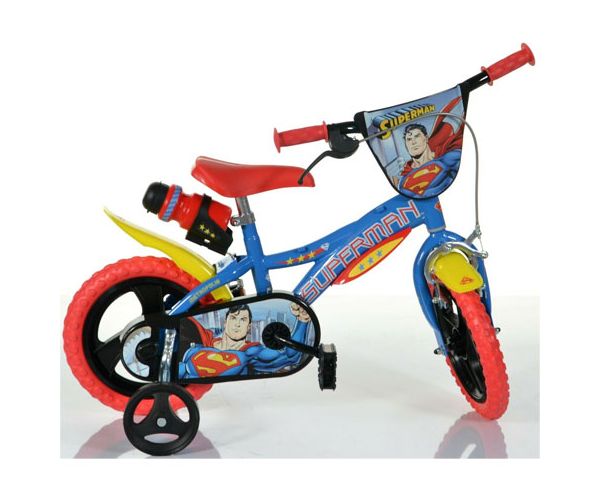 Superman gyerek bicikli 12-os méretben - Dino Bikes kerékpár