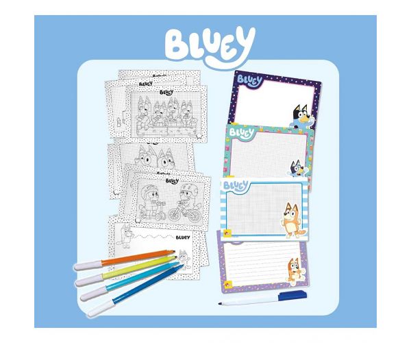 Bluey rajziskola szett - Lisciani