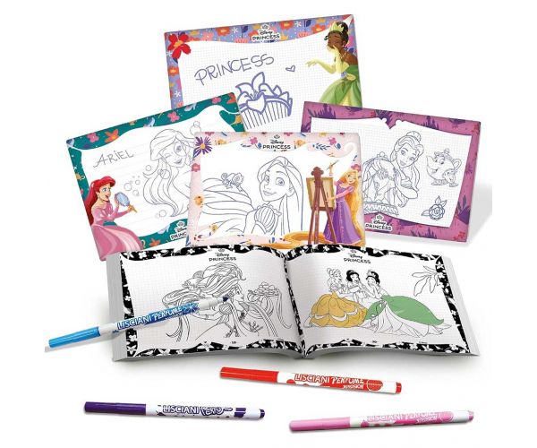 Disney Hercegnők rajziskola szett - Lisciani