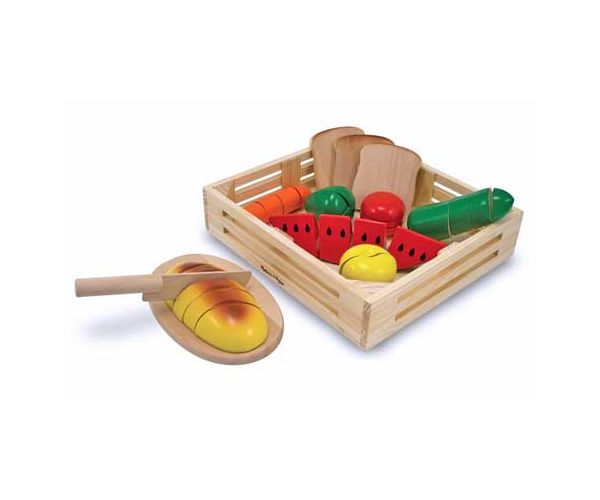 Szeletelhető ételek tárolóban - Melissa & Doug