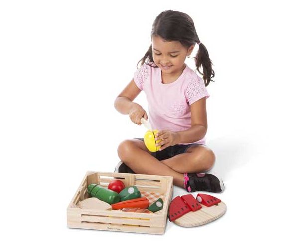 Szeletelhető ételek tárolóban - Melissa & Doug