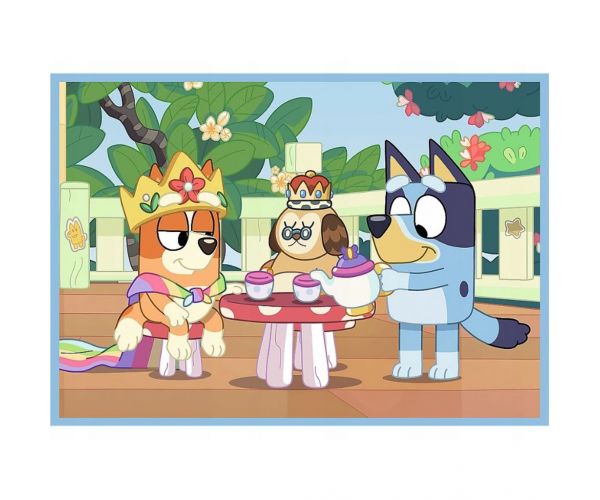 Bluey világa 4 az 1-ben 12-15-20-24db-os puzzle - Trefl