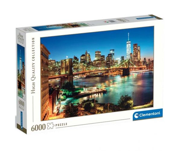 Brooklyn híd fényei HQC puzzle 6000db-os - Clementoni