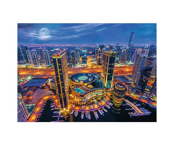 Dubaj fényei puzzle 2000db-os - Trefl