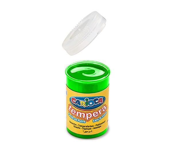 Világoszöld tempera tégelyben 6x35gr - Carioca