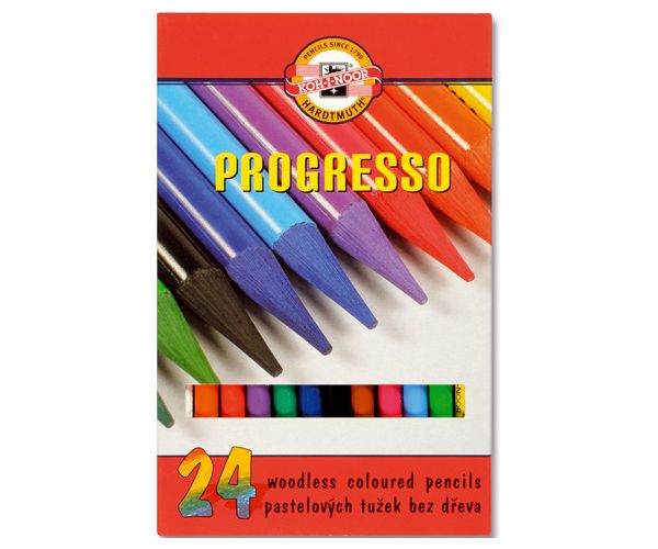 ICO: Progresso pasztellceruza 24db Koh-I-Noor