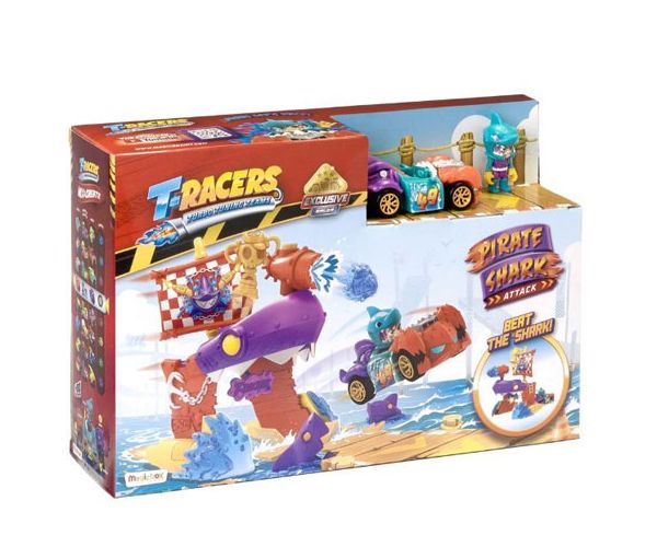 T-Racers: Kalóztámadás cápákkal játékszett
