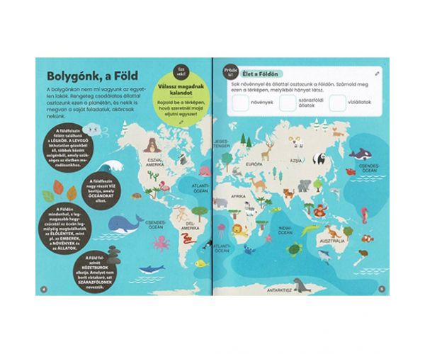 Így lesz a bolygó egészséges és boldog készségfejlesztő könyv tetoválásokkal
