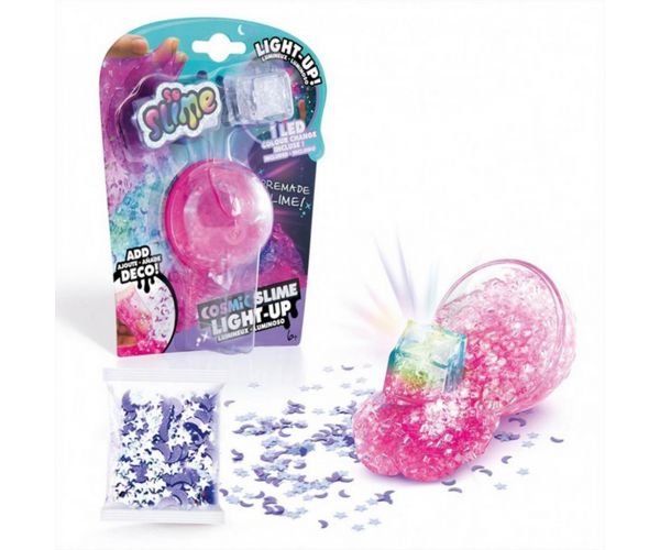 So Slime LED-el világító kozmikus slime többféle változatban