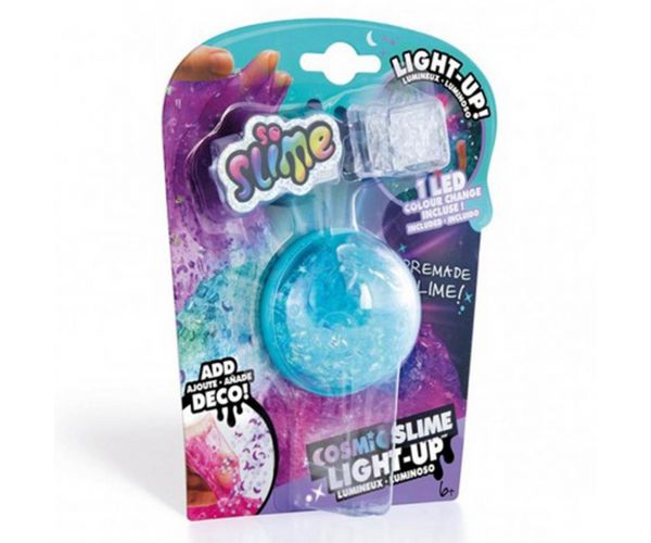 So Slime LED-el világító kozmikus slime többféle változatban