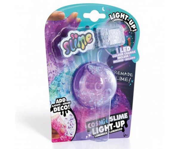 So Slime LED-el világító kozmikus slime többféle változatban
