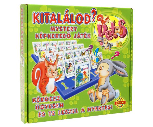 Találd ki! Állatos képkereső társasjáték - D-Toys
