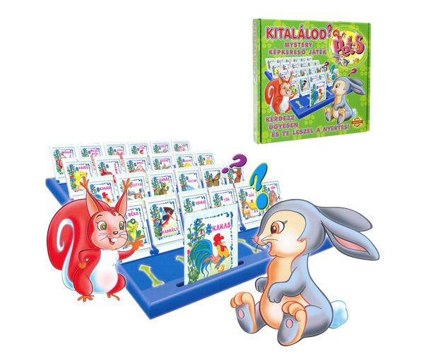 Találd ki! Állatos képkereső társasjáték - D-Toys