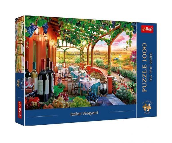 Olasz borvidék 1000db-os prémium puzzle - Trefl