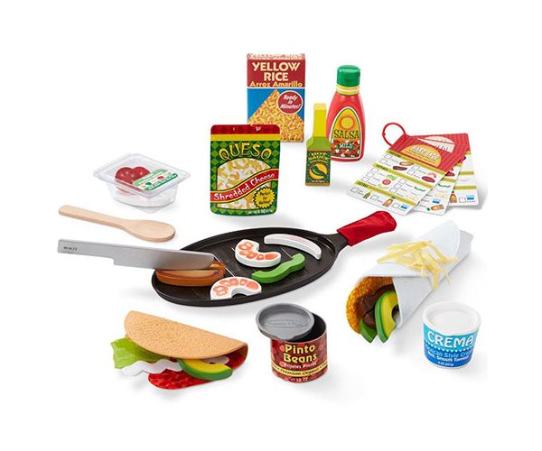 Taco és Tortilla ételkészítő játékszett - Melissa & Doug