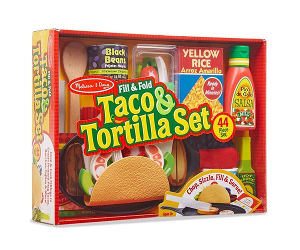 Taco és Tortilla ételkészítő játékszett - Melissa & Doug