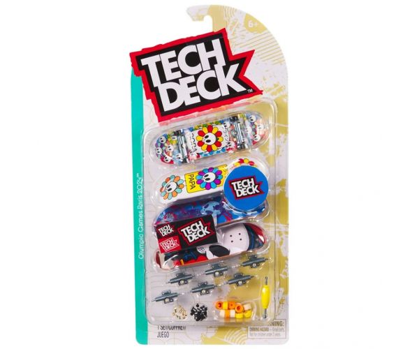 Tech Deck: Olimpiai játékok Párizs 2024 Sora fingerboard gördeszka szett - Spin Master
