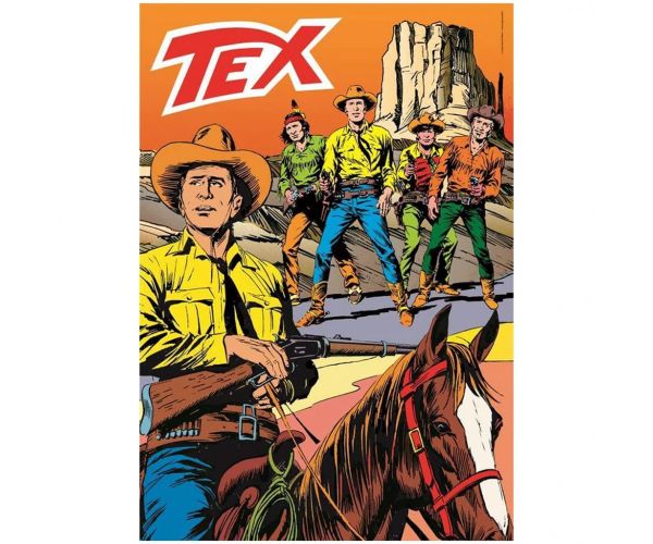 Tex 2 képregényes HQC 1000 db-os puzzle poszterrel - Clementoni