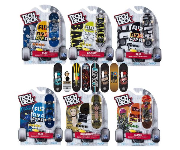 Tech Deck Fingerboard gördeszka csomag többféle - Spin Master
