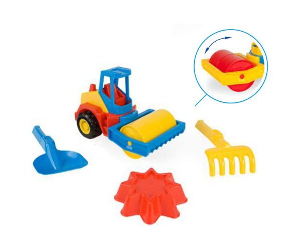 Tech Truck Úthenger homokozó szettel 24cm - Wader