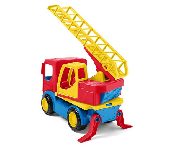Tech Truck színes létrás tűzoltóautó 23cm - Wader