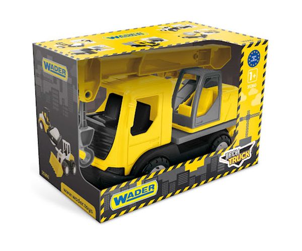 Tech Truck Darus teherautó dobozban 26cm - Wader