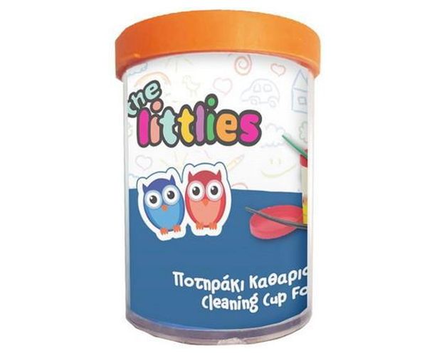 Kupakos ecsettisztító tégely