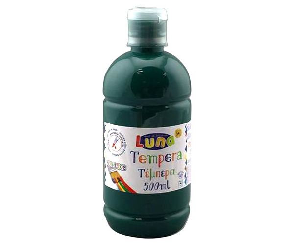 Tempera zöld színben 500ml