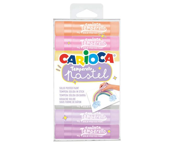 Temperello Pastel tempera stick szett 8db-os - Carioca