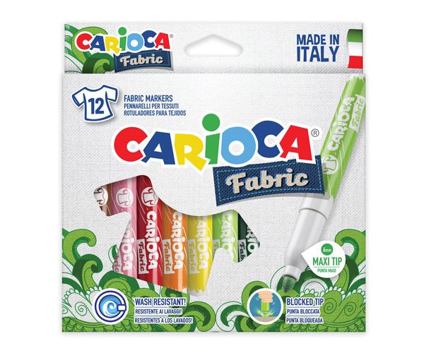 Textilfilc szett 12db - Carioca